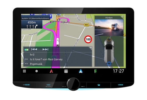 Kenwood DNR-992RVS DAB+ Autoradio mit Navigation und Apple CarPlay