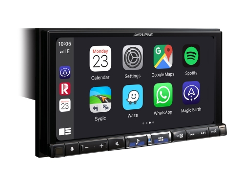 Alpine iLX-705E46 CarPlay - Android Auto 7-Zoll für 3er BMW E46