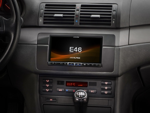 Alpine iLX-705E46 CarPlay - Android Auto 7-Zoll für 3er BMW E46