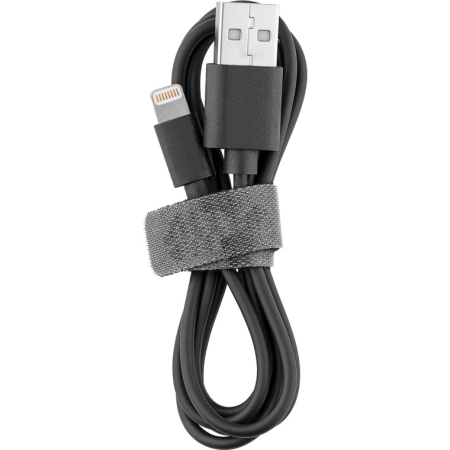 USB-A Kabel auf Apple Lightning Stecker, 50cm, schwarz