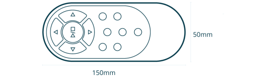 Nordväl HC101 Wischmopp-Roboter mit 2 Wischpads, 9 Programmen + Fernbedienung