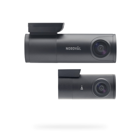 Nordväl DC102-4K 64GB 2CH Dashcam + Heckkamera mit WLAN, GPS, Parkmodus