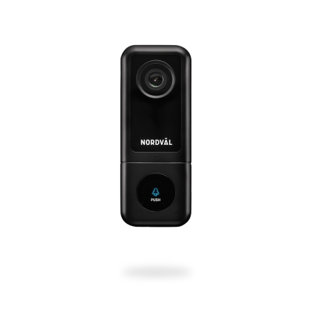 Nordväl SH105-32GB Video Türklingel mit Nachtsicht, 2K QHD, 32GB, WLAN