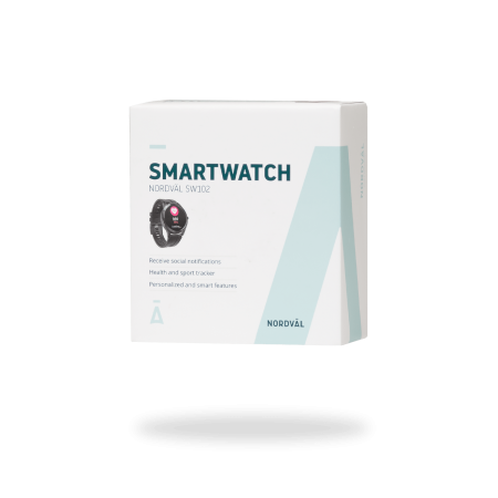 Nordval SW102G Grau Sportliche Smartwatch