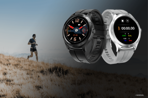 Nordval SW102G Grau Sportliche Smartwatch