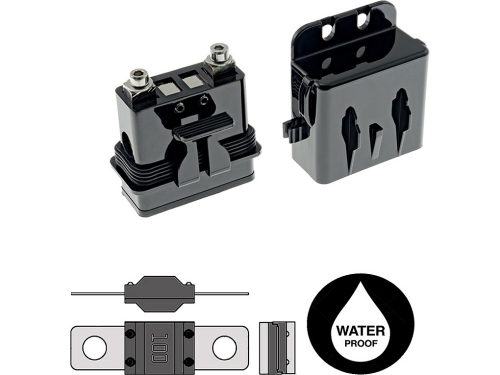 Sicherungshalter 25mm² für AFS-Sicherung (Mini-ANL), wasserdicht