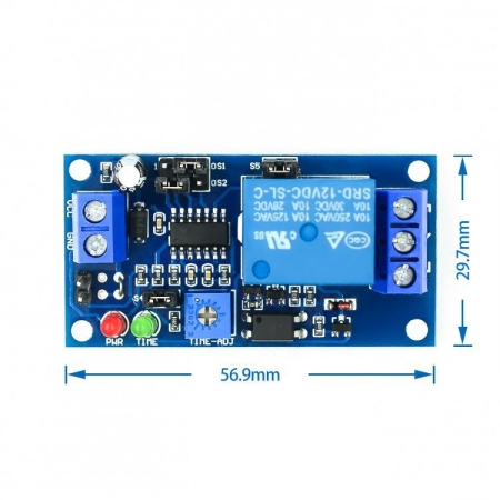 DC 12 V Zeit Verzögerung Relais Modul