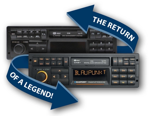 Blaupunkt Frankfurt RCM 82 DAB - MP3-Autoradio mit Bluetooth / DAB / USB / SD