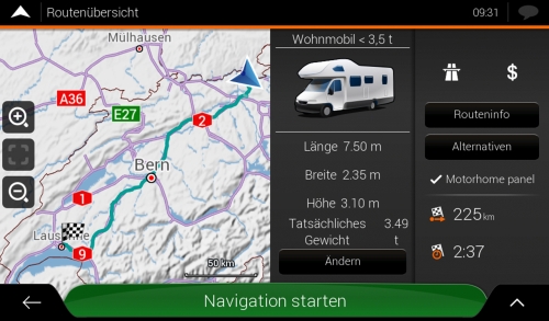 Zenec Z-EMAP76MH-TT3 Reisemobil Navipaket mit 3 Jahre kostenfreies Kartenupdate
