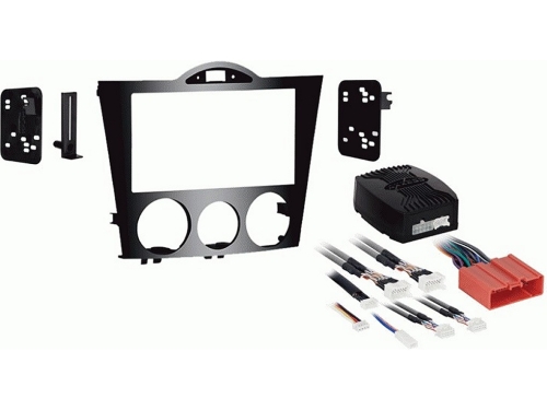 Metra 95-7510HG Radiohalterung 2DIN/2ISO Einbau-Kit für Mazda RX-8 2004-2008, sc