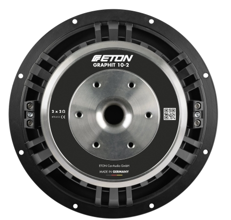 ETON ET-GRAPHIT10-2 Graphit 10-2 25 cm 2x2 Ohm Subwoofer Chassis