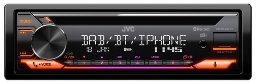 JVC KD-DB922BT-ANT - CD/MP3-Autoradio mit DAB / Bluetooth / USB / iPod / AUX-IN