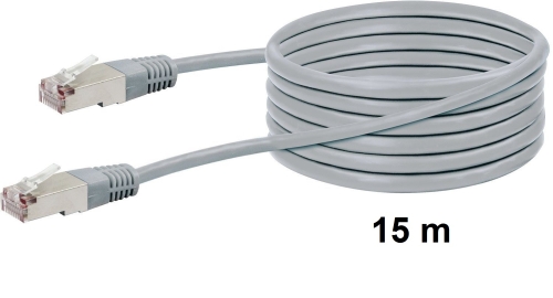 Netzwerk-Kabel CAT-5 Patchkabel 15 m (Twisted Pair)