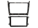 2-DIN Radioblende VW Polo 04/2014-07/2017 silber