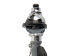 Teleskopantenne AM/FM universal passiv chrom Ø38mm