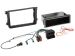 Radioblende 2-DIN mit Fach und R...
