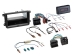 2-DIN Kit mit Fach Skoda/VW schwarz 40Pin/52Pin i-dapter Radioblende 2-ISO mit Fach und R...