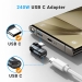 USB-C Adapter mit 240W Leistung
