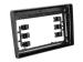 2-DIN Radioblende Zubehör 2-DIN auf 9 Display Adapter