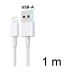 Premium USB-A auf Lightning Schnellladekabel 1m Maximale Leistung & Haltbarkeit Erleben Sie blitzschnelles Aufla...