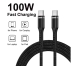 USB-C auf USB-C Kabel, 100 Watt, 1meter schwarz