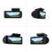 2-Kanal Dashcam mit Touchscreen, 4K Front, 1080P Heck, WLAN, inkl. 64GB microSD