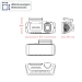 2-Kanal Dashcam mit Touchscreen, 4K Front, 1080P Heck, WLAN, inkl. 64GB microSD