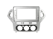 10 Radioblende Ford Mondeo 06/2007-10/2010 silber