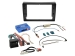 9 Kit VW Touareg I(7L) 06/2003-002/2010 LFB/Antenne Radioblende 9 Zoll und Radioansc...