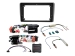 9 Kit Audi A3(8P) 07/2003-04/2013 schwarz LFB/Antenne Radioblende 9 Zoll und Radioansc...