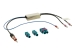 9 Kit Audi A3(8P) 07/2003-04/2013 schwarz LFB/Antenne
