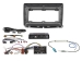 9 Kit Fiat 500(ZAF 312) 07/2015-08/2024 i-da Radioblende 9 Zoll mit Radioansc...