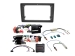 9 Kit Audi A4(8E)/Seat Exeo(3R) schwarz LFB/Antenne Radioblende 9 Zoll und Radioansc...