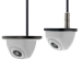 Multimount-Rückfahrkamera (AHD 1080P 25F) 150°, 8m Kabel, weiß Die KCA102W Miniatur Ein/Unterba...