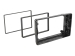 2-DIN Radioblende Zubehör 2-DIN auf 9 Display Adapter