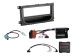 1-DIN Kit Ford Fahrzeuge schwarz LFB/CAN-Bus/Antenne Fakra Radioblende 1-DIN mit Radioansch...