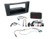 2-DIN Kit mit Fach Mercedes CLS/E-Klasse LFB/Antenne/Amp Radioblende 2-DIN mit Fach mit R...
