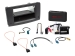 2-DIN Kit mit Fach Mercedes M-Klasse/GL-Klasse LFB/Amp Radioblende 2-DIN mit Fach mit R...