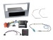Kit mit Fach Opel matt-chrom CAN Bus LFB/Antenne Radioblende mit Fach mit Radioan...