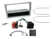 LFB Kit mit Fach Opel analog/Ant matt-chrom Radioblende 1-DIN mit Fach mit R...