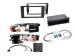 2-DIN Kit mit Fach Audi A3(8P) 2003-2013 LFB/Antenne/Amp Radioblende 2-DIN mit Fach und R...