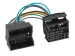 2-DIN Kit mit Fach Skoda/VW Klavierlack 40Pin/52Pin i-dapter