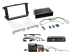 Kit mit Fach Skoda/VW schwarz 52Pin i-dapter Radioblende 2-DIN mit Fach und R...