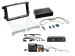 2-DIN Kit mit Fach Skoda / VW Klavierlack 52Pin i-adapter Radioblende 2-DIN mit Fach und R...