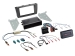 2-DIN Kit mit Fach Skoda Octavia/Yeti 40Pin i-adapter/Antenne Radioblende 2-DIN mit Fach mit R...