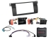 Kit 1 BMW 3er(E46) 07/1998-02/2007 LFB/Antenne Radioblende 2-DIN mit Radioansch...