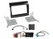 Kit Citroen/Fiat/Opel/Peugeot mit OEM Gerät LFB Radioblende 2-DIN mit Radioansch...