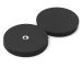Neodym-Magnetsystem Ø 66 mm schwarz gummiert mit Innengewinde, hält ca. 25 kg