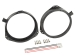 Lautsprecherringe BMW/Honda/Opel Ø165mm Front GF20 Lautsprecherringe / Lautsprecher...
