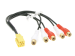 Vorverstärkeradapter  Mini ISO > Cinch